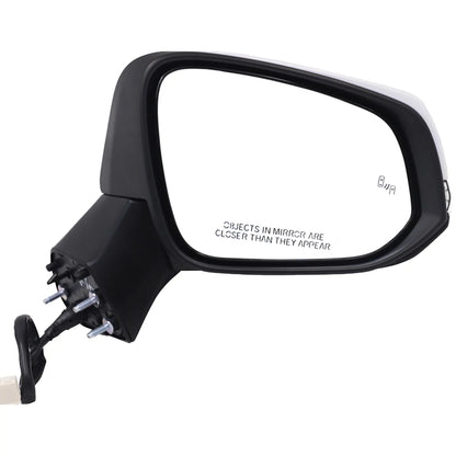 Toyota RAV4 (2019-2024) - Passenger Side View Mirror  (Power Operated, Paint to Match, Heated Glass, Turn Signal Light, Blind Spot Monitor )